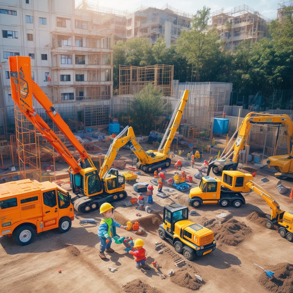 Construction Zone Set view 3