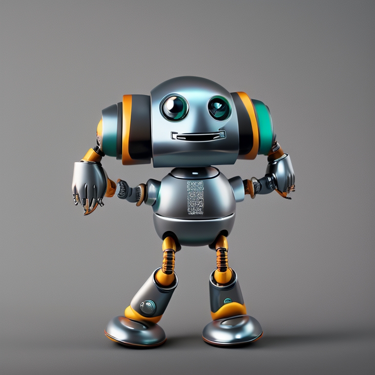 Dancing Robot Buddy view 2