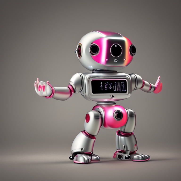 Dancing Robot Buddy view 3