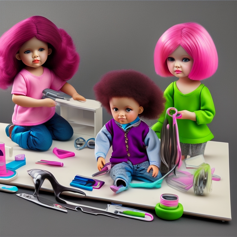 Doll Salon Playset view 3