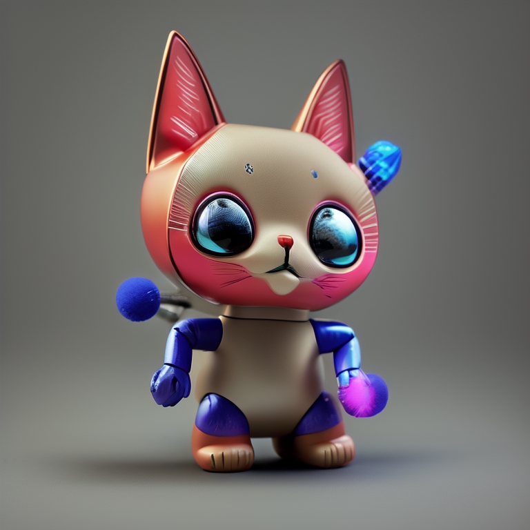 Electronic Pet Cat view 2