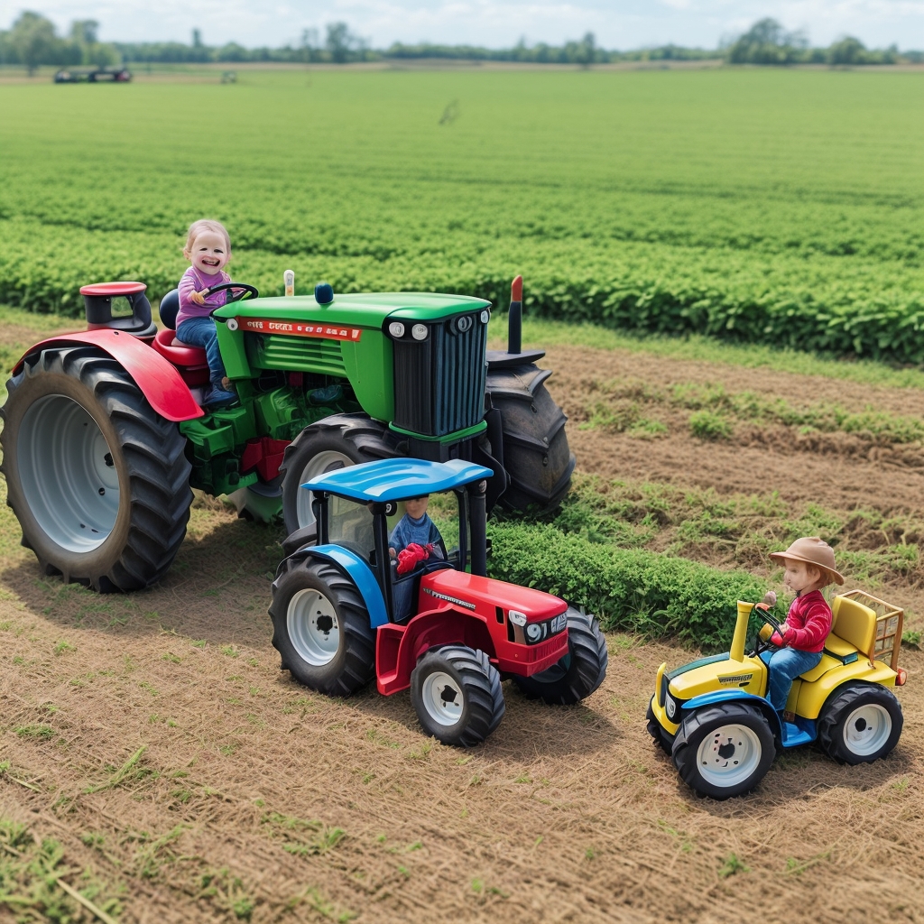 Farm Friends Tractor view 3