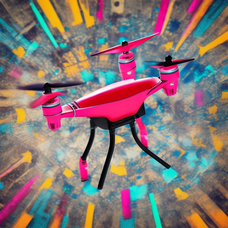 Flying Drone Junior view 3