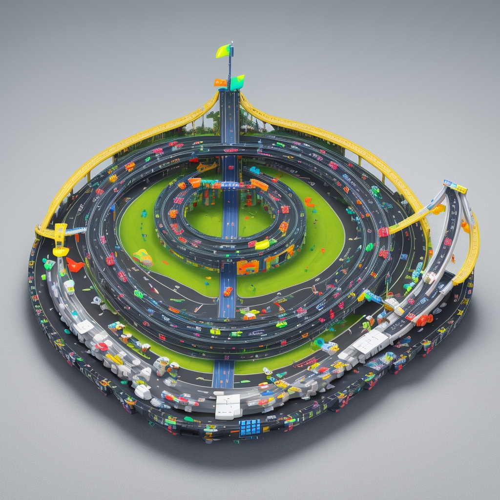 Galaxy Race Track view 2