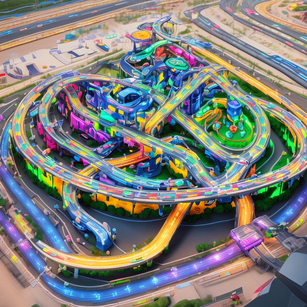 Galaxy Race Track view 3