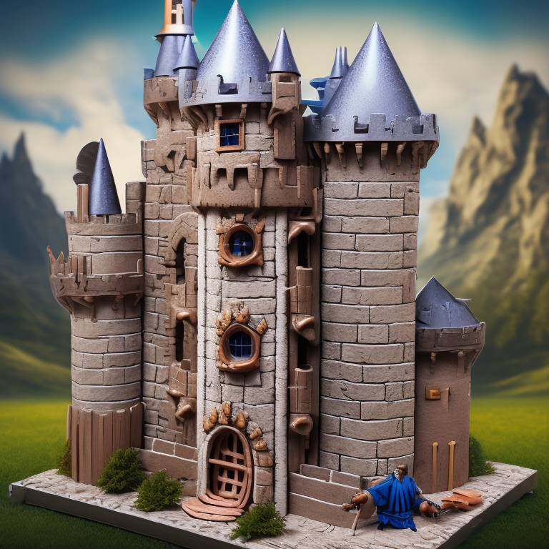 Knight's Fortress Castle view 2