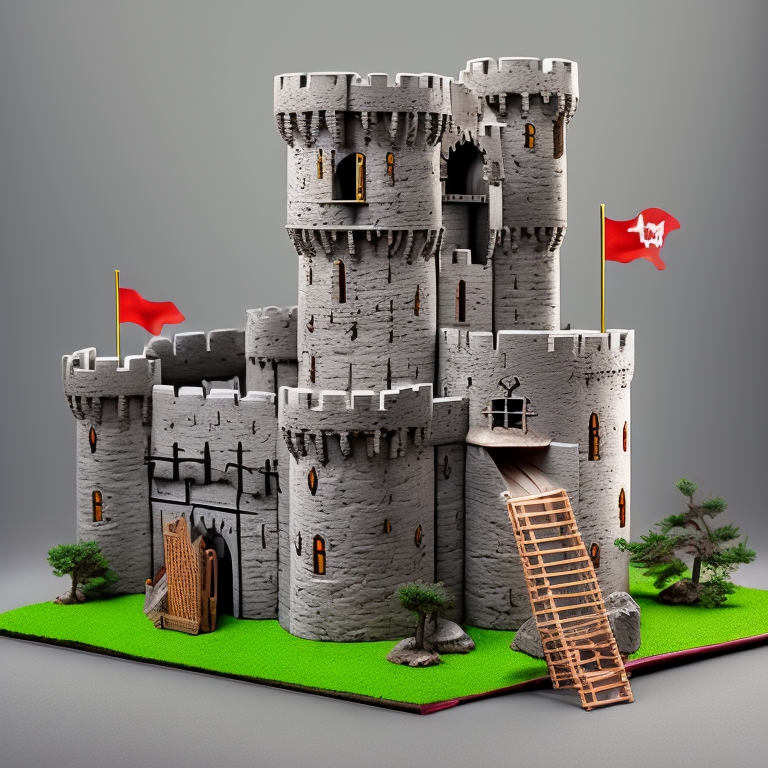 Knight's Fortress Castle view 3