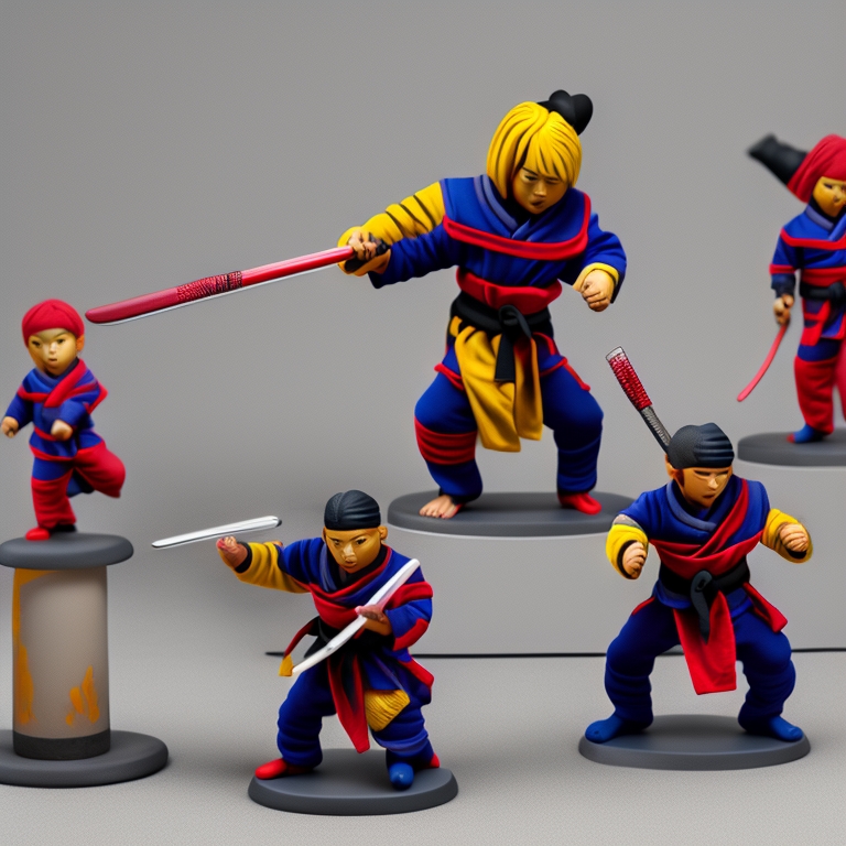 Ninja Masters Set view 2