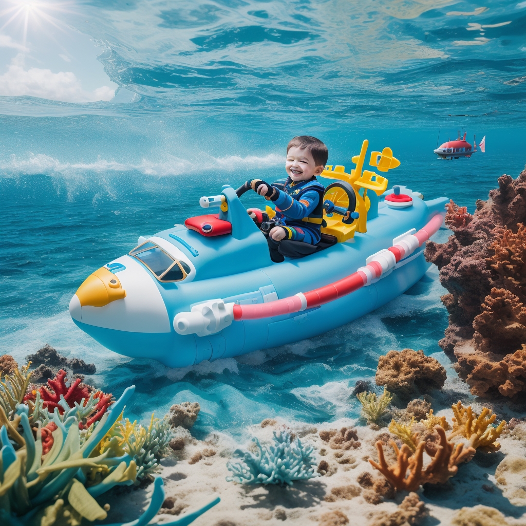 Ocean Explorer Submarine view 3