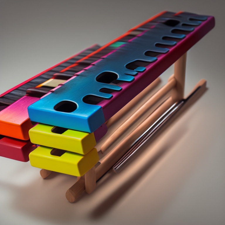 Rainbow Xylophone Pro view 2