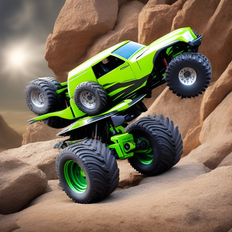 RC Monster Truck view 2