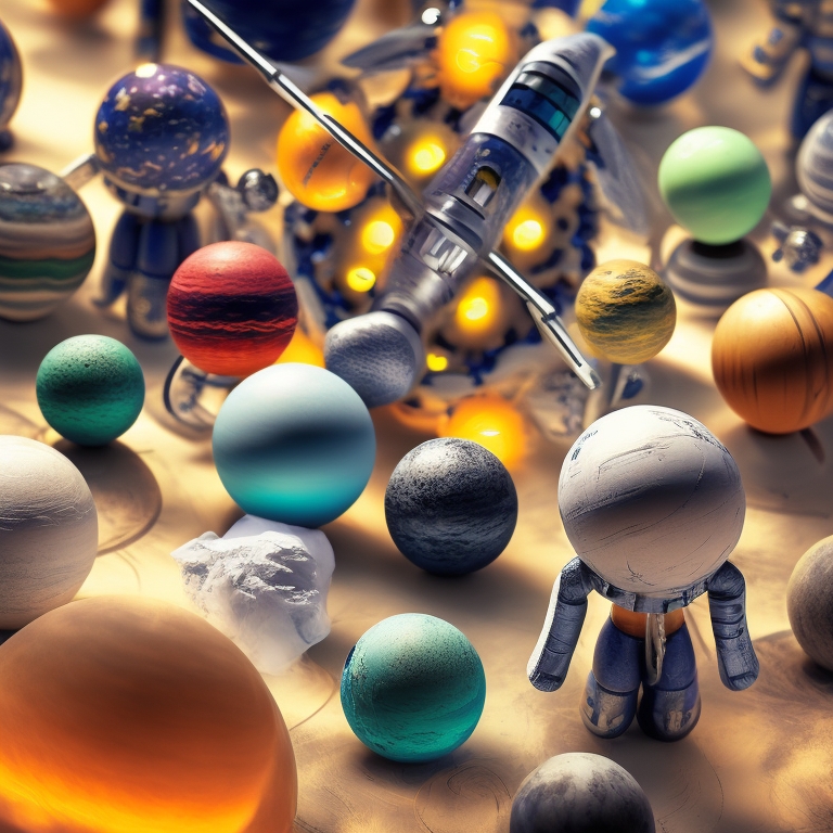 Solar System Model view 2