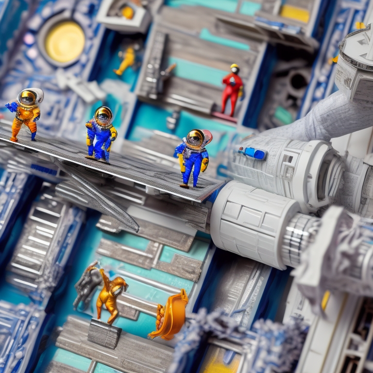 Space Station Alpha view 3