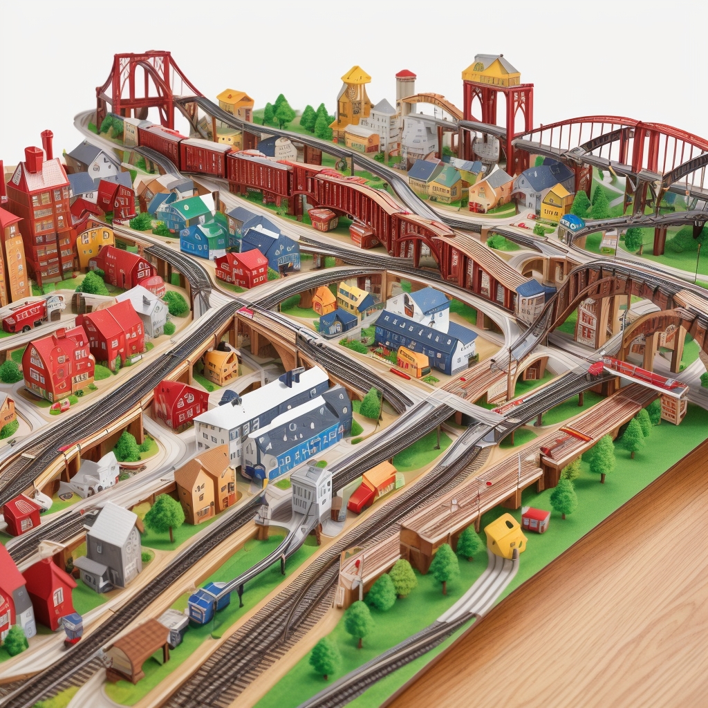 Train Town Deluxe Set view 2