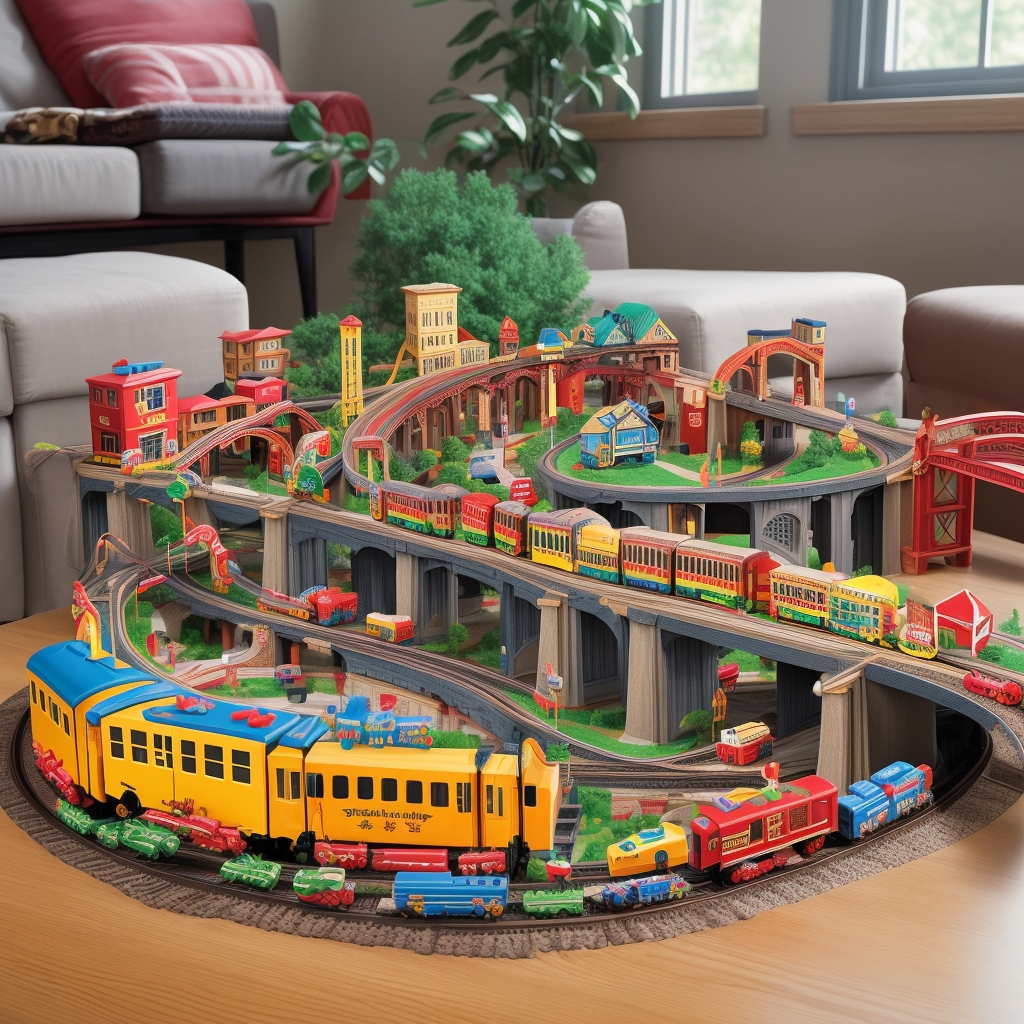 Train Town Deluxe Set view 3