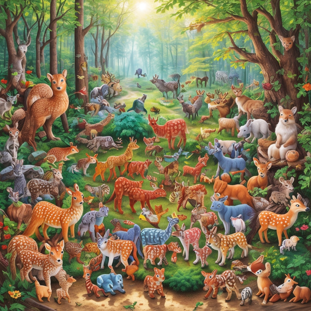 Woodland Critters Puzzle view 3